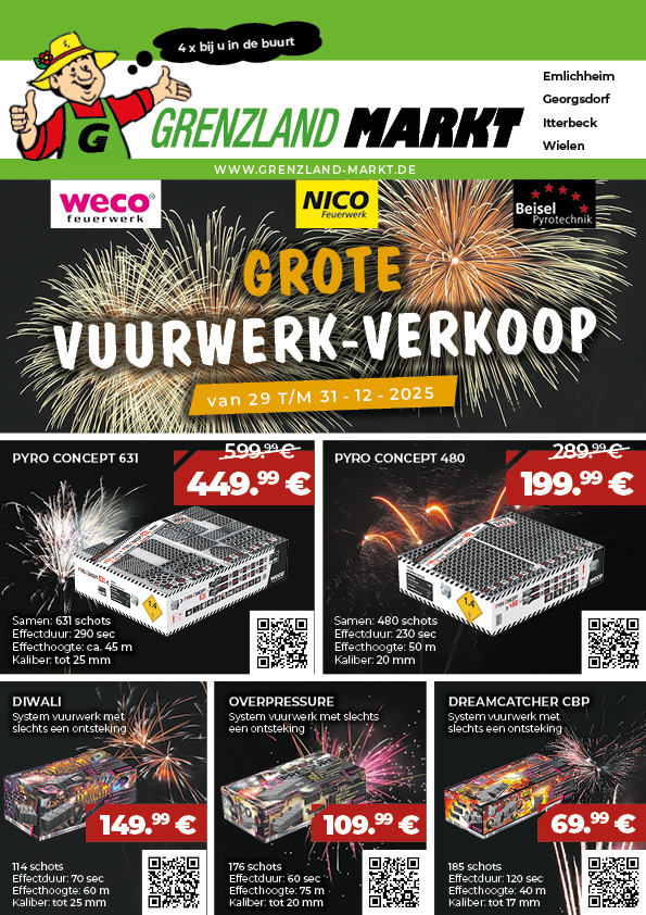Flyer Feuerwerk 2019